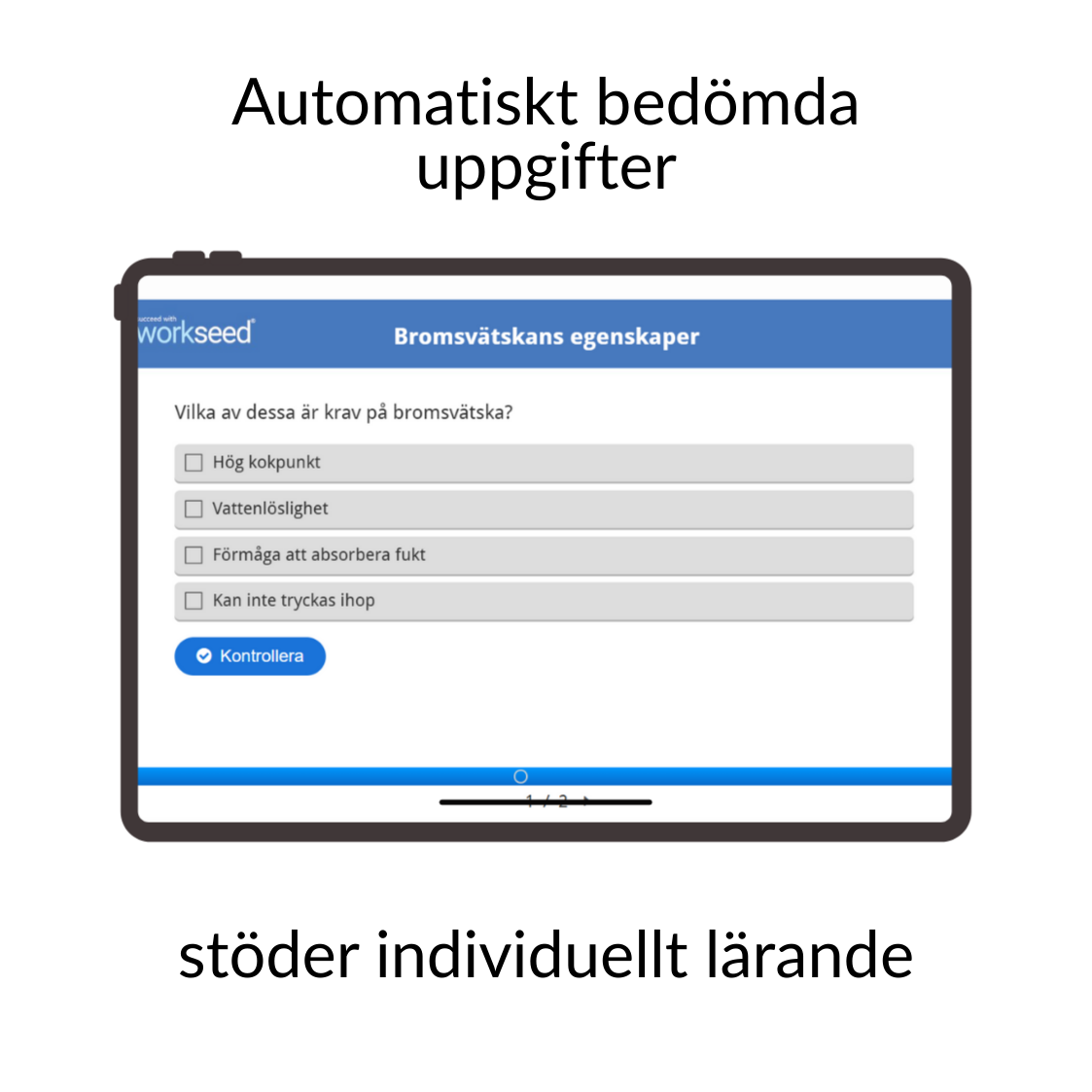 Bromsreparation - examensdel på svenska