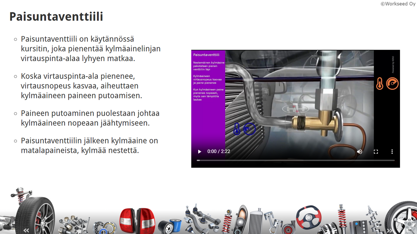 Ajoneuvoilmastointien pätevyyskoulutus