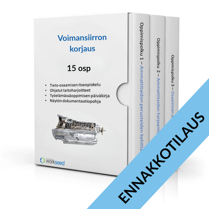 ENNAKKOTILAUS: Voimansiirron korjaus