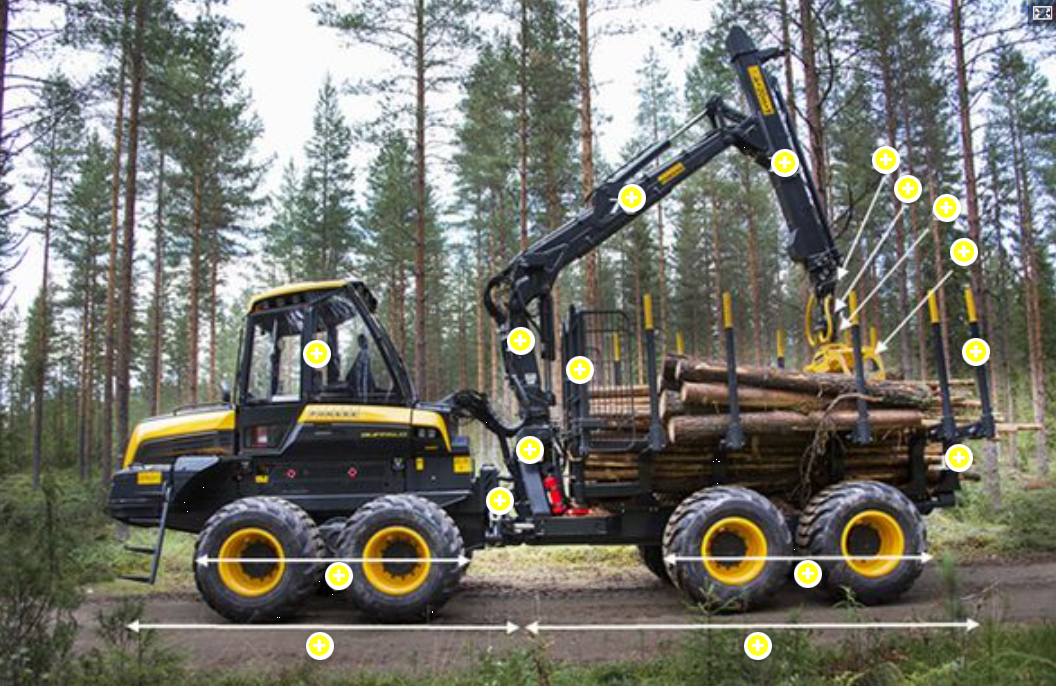 Koneellinen puunkorjuu - verkkokurssi ja opettajan materiaali